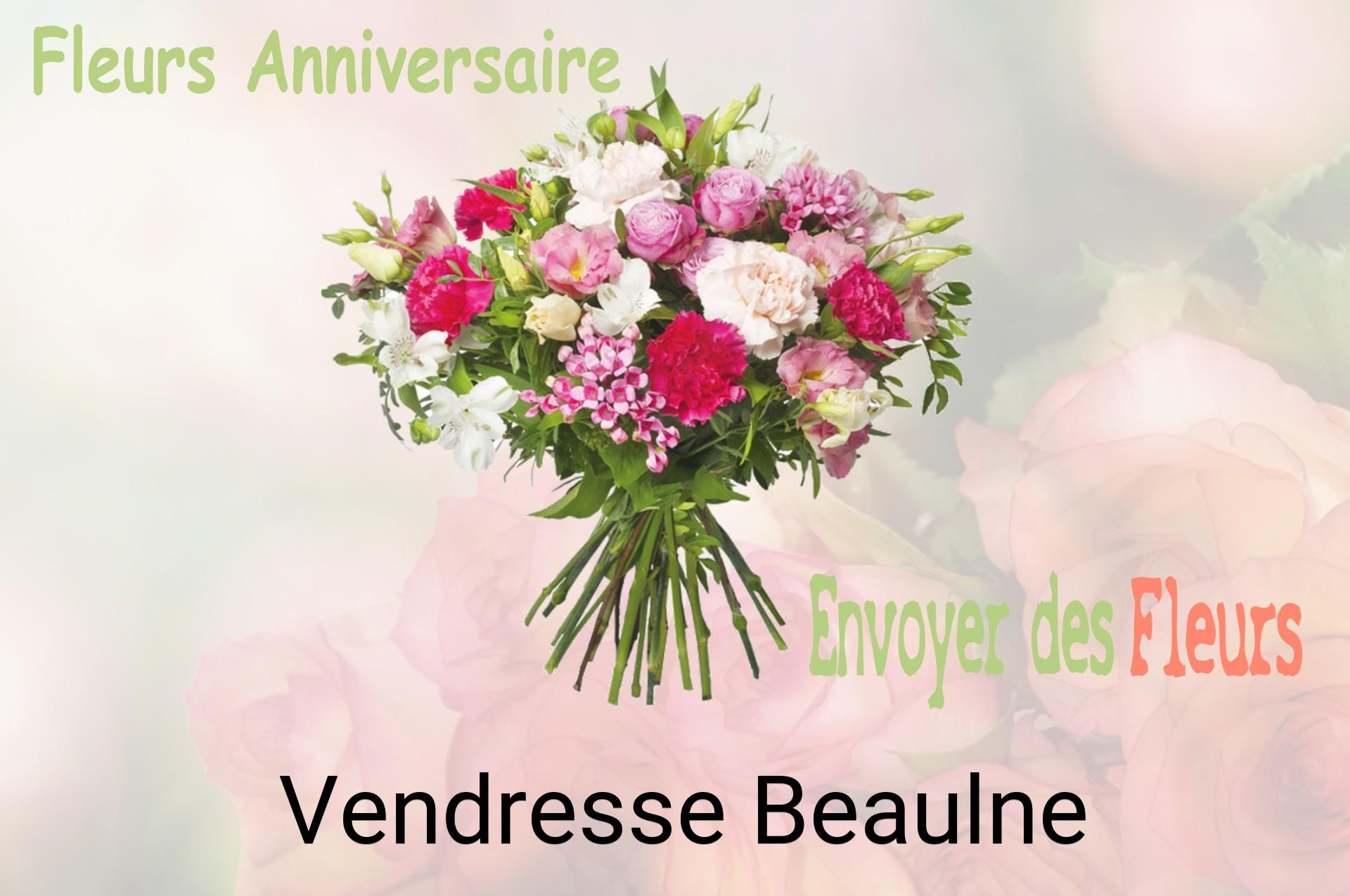 Bouquet de fleurs d’anniversaire livré à Vendresse-Beaulne